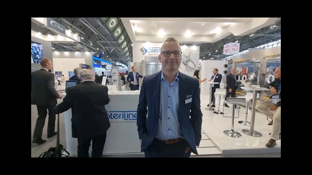 #LiveWithChaudhrey with James Rorke, Steriline (Hall 3.1 booth E69) at ACHEMA 2022, Day 2 Aug 23