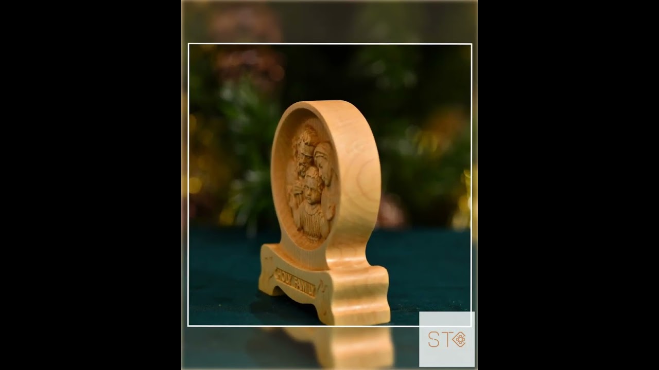 Holy Family Desktop Figurine Catholic Car Accessories Handmade Home Decor Catholic Art Catholic A...