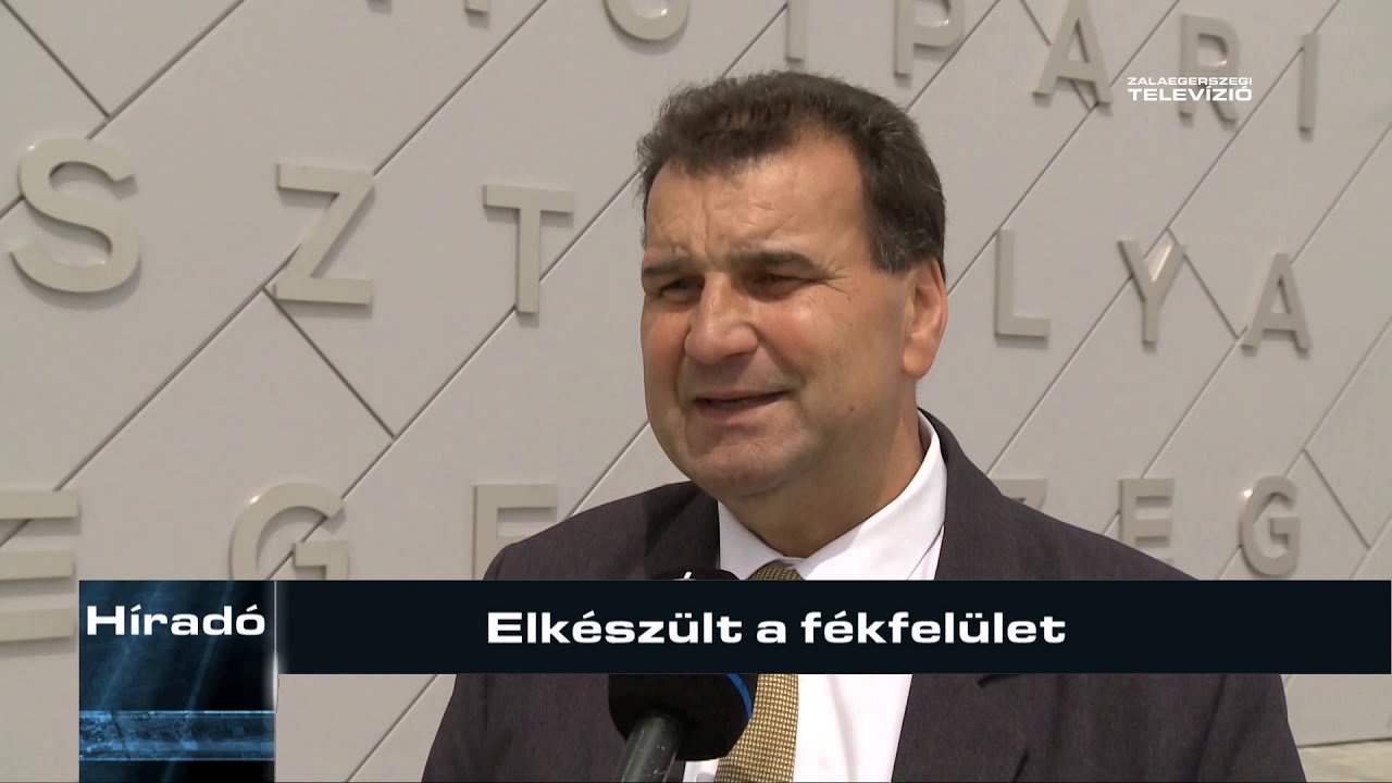 Elkészült a fékfelület – ZTV Híradó 2020-05-20
