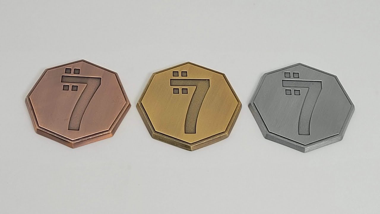 Sabacc Credit Poker Chip Solid Metal | Star Wars Empire Credits | Fan Prop Money