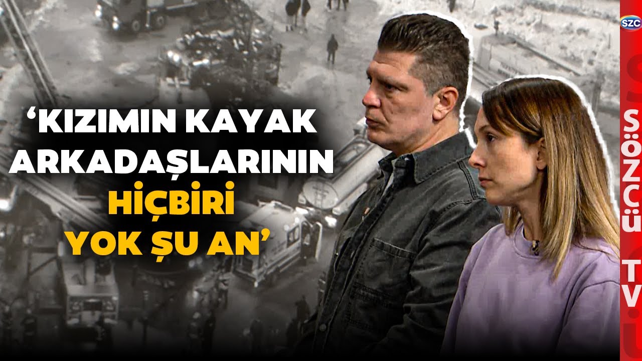 'Beyaz Dağlar Aydınlandı!' Kartalkaya'daki Yangından Kurtulan Aile Yaşadıklarını Anlattı!