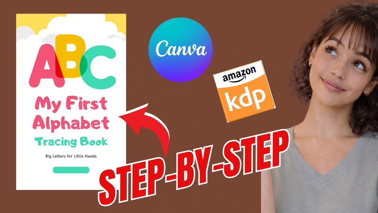 How to Make Letter Tracing Workbook in Canva for Amazon KDP (Step-by-Step)