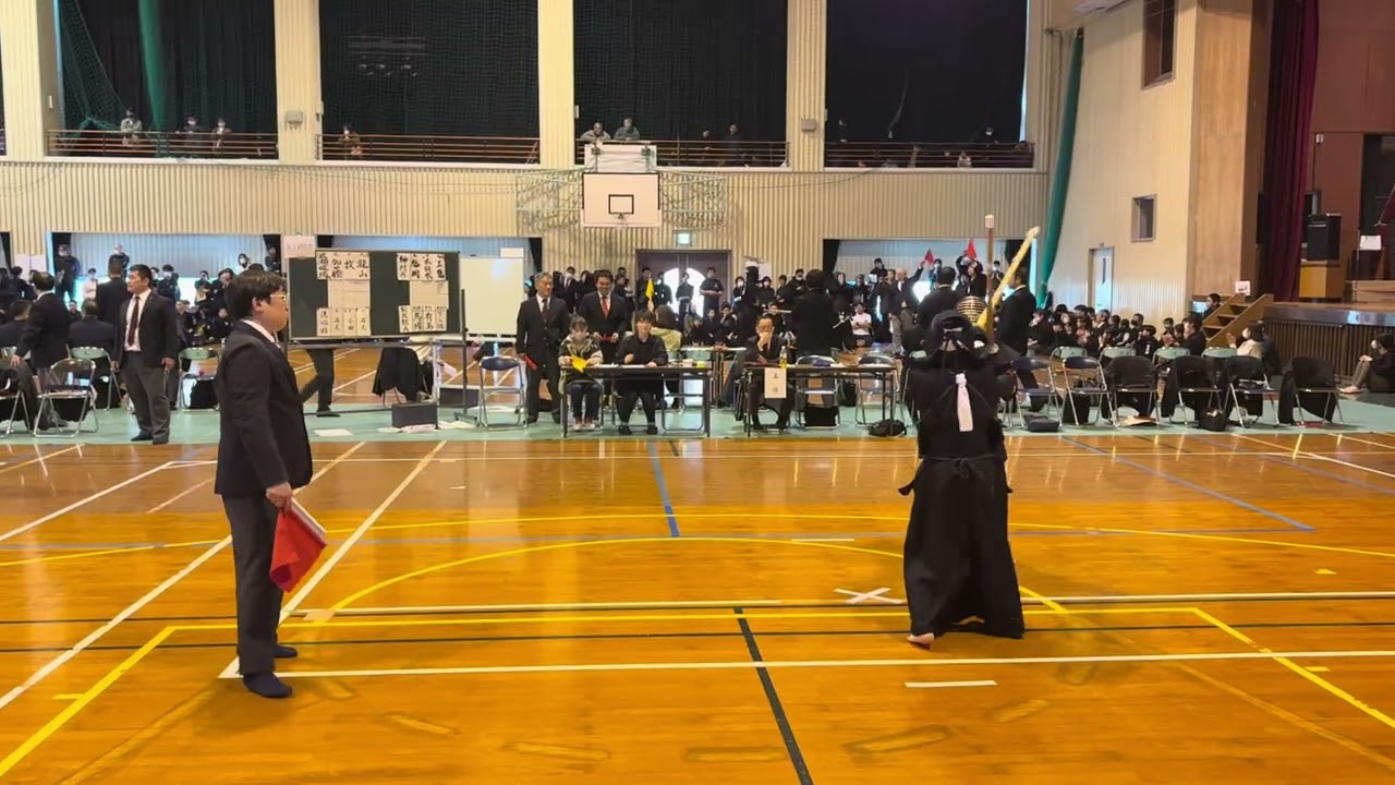 タイヨー高学年vs広瀬道場　先鋒石元（佑）　次鋒小田　大将石元（心）