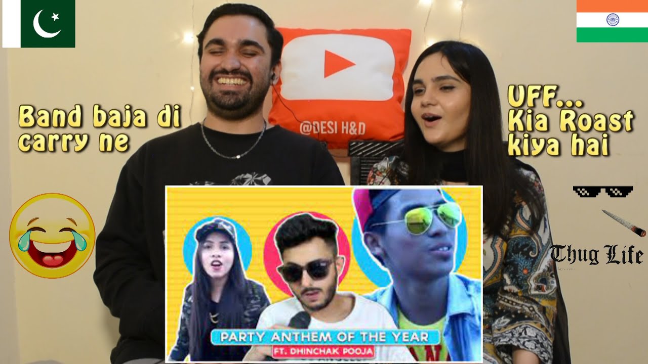 Pakistani reaction to Wildest parties by CarryMinati Roasting video | Desi H&D Reacts
