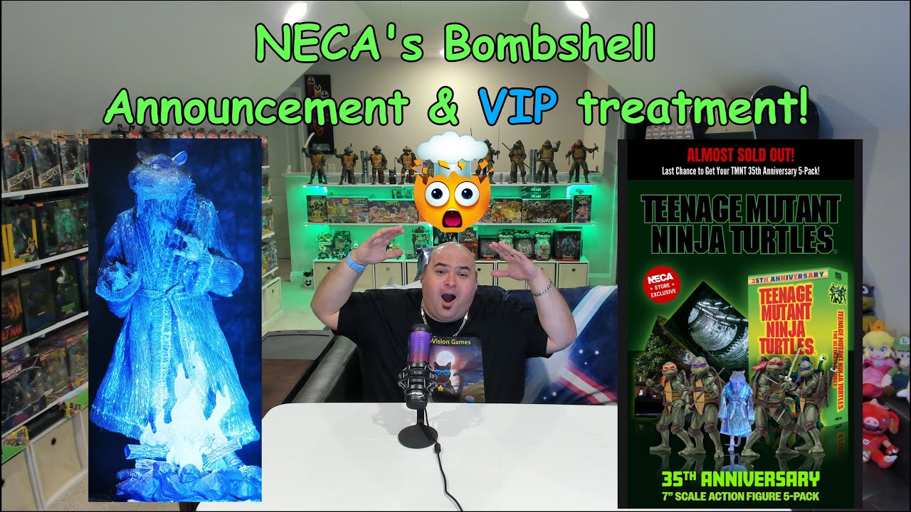 NECA TMNT Movie VIP Preorder & Haulathon Drops!
