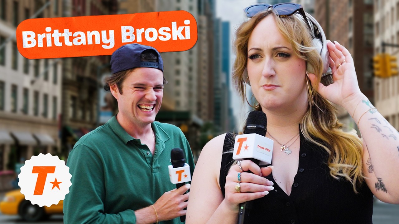 Testing Brittany Broski's Music Knowledge | Track Star*