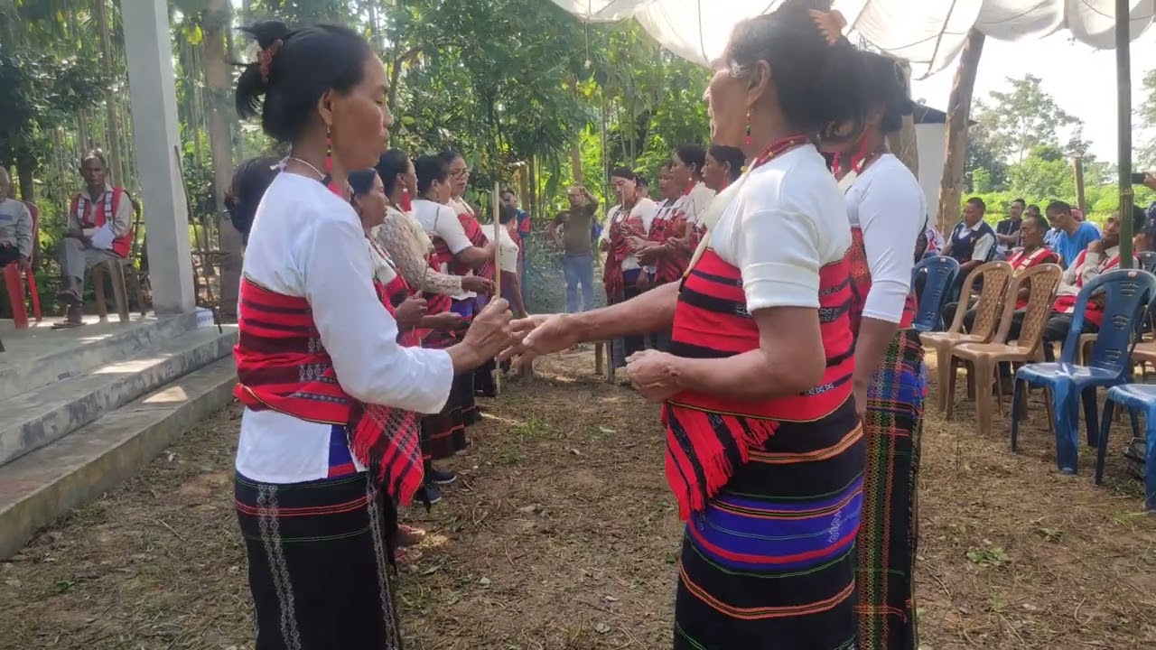 Lotha Tokhu traditional Song presented by Ruchan village Womenfolk.