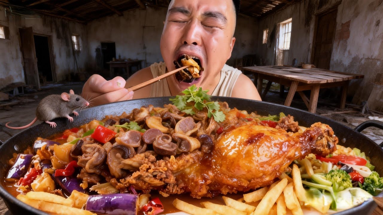 炖到脱骨的鸡腿烩菜，汤汁拌饭香到舔盘！