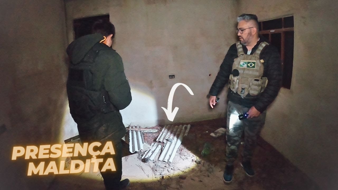 UMA DAS CASAS MAIS ASSUSTADORAS QUE JÁ GRAVAMOS