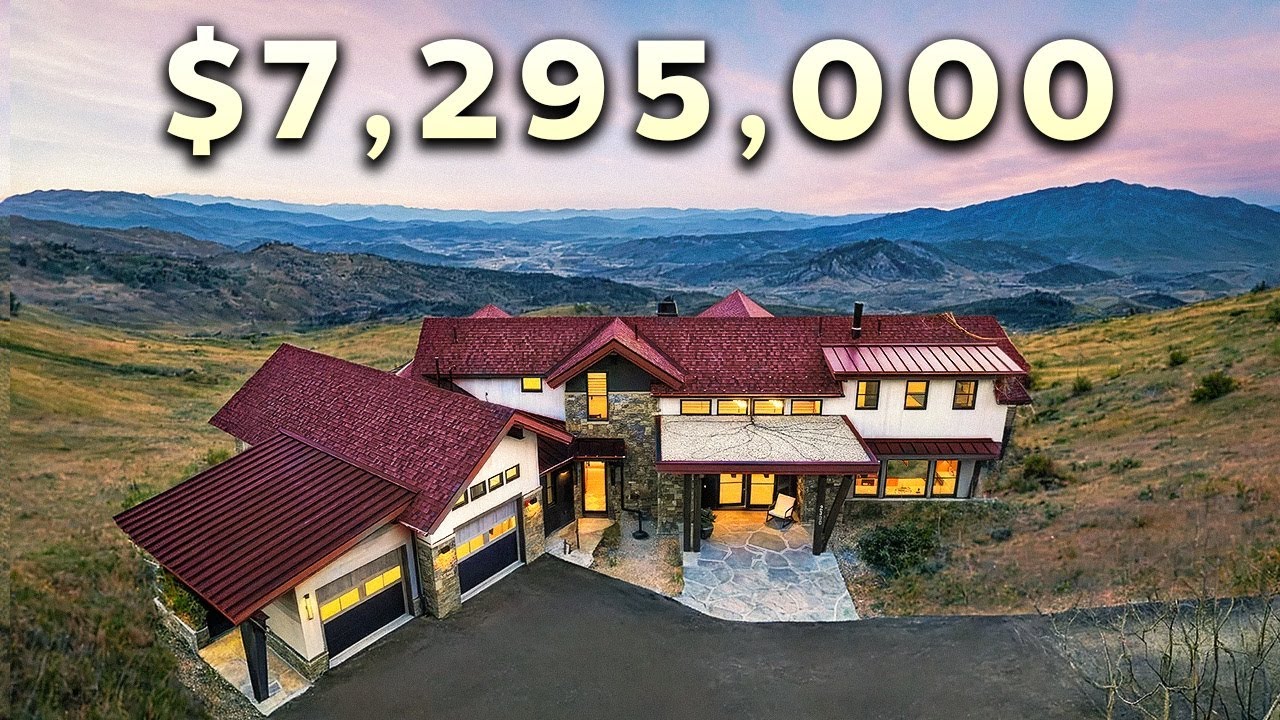 Luxury Tour of $6,825,000 Mountain Front MANSION