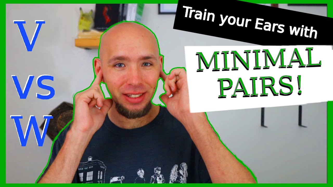 V Sound (/v/) vs W Sound (/w/) | Minimal Pairs (Fast) | American English Pronunciation/Ear Training