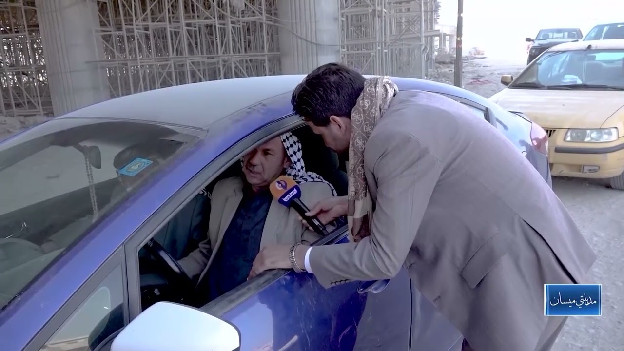 مدينتي ميسان || تقدم نسب الانجاز في مشروع مجسر ملعب البتيرة في مدينة العمارة