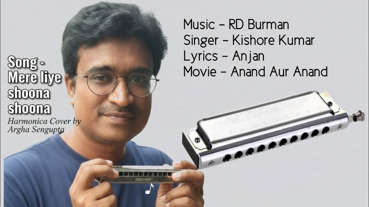 Mere liye soona soona | Harmonica Cover | Kishore Kumar | RD Burman | Anand Aur Anand