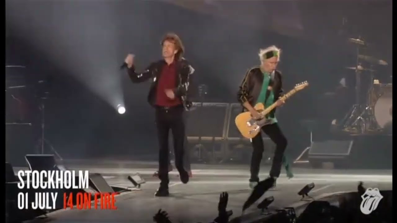 The Rolling Stones live at Tele2 Arena, Stockholm - 1 July 2014 - multicam video - full concert