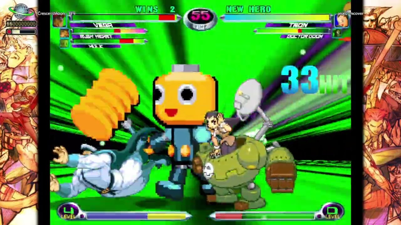 [Marvel vs Capcom 2]マブカプ２Steam対戦59[mvc2]