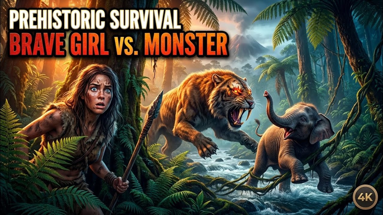  Giant Lion Attack Elephant | Brave Girls Risks Everything To Save | Elephant From Giant Lion 