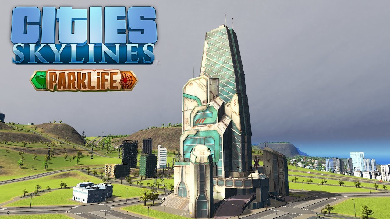 Cities Skylines Parklife - Монумент 