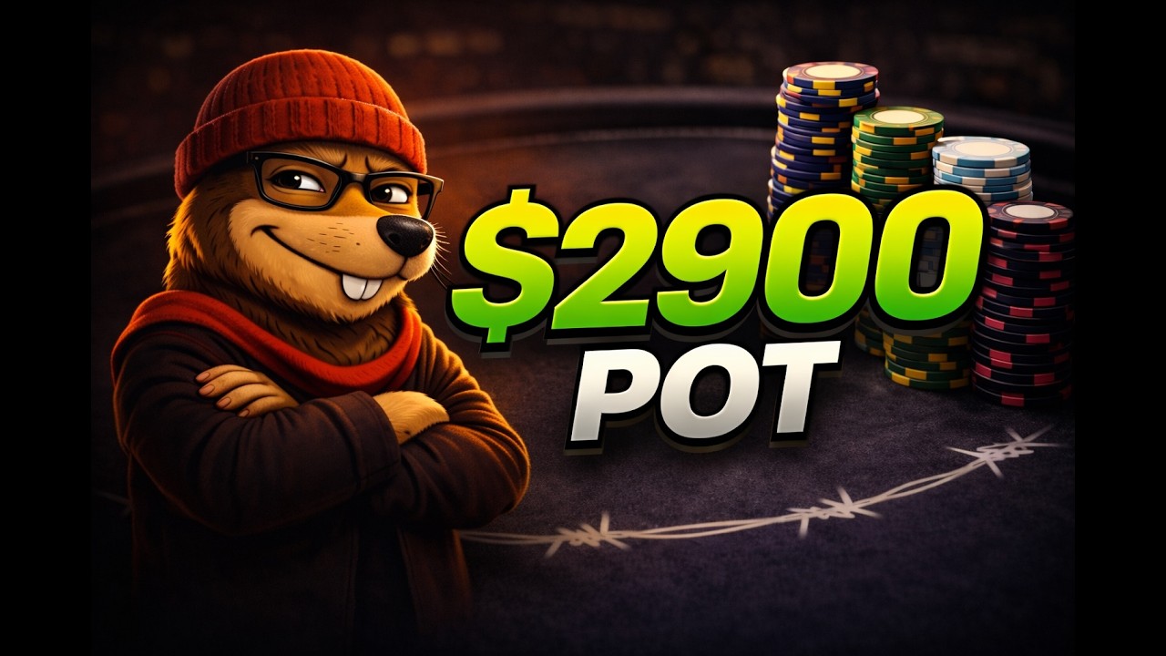 Third Nuts in a $2,900 Pot 😳