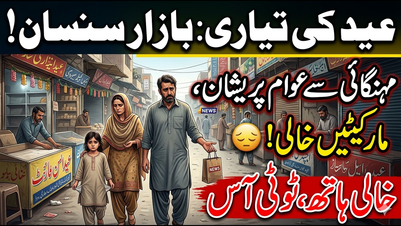 Inflation Hits Eid Shopping | Empty Markets Before Eid