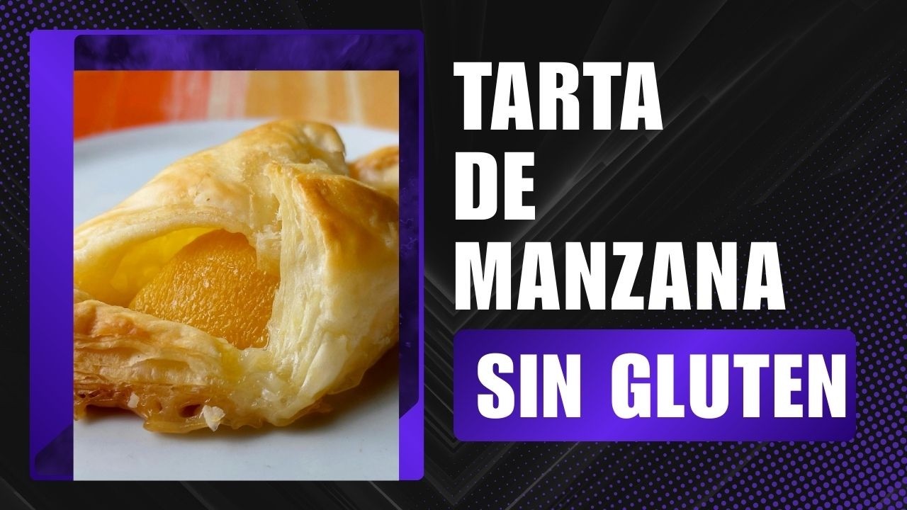 Tarta de manzana sin gluten