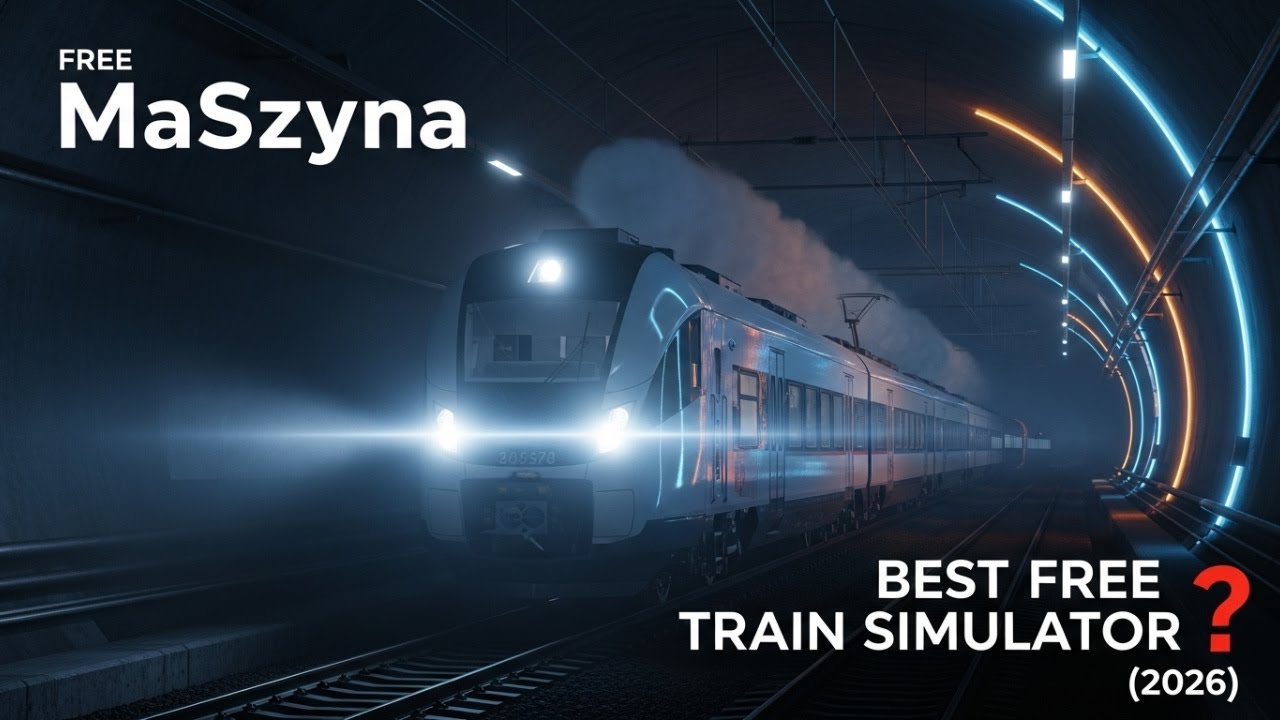 MaSzyna &mdash; лучший бесплатный трейлер симулятора поезда? (2026)
