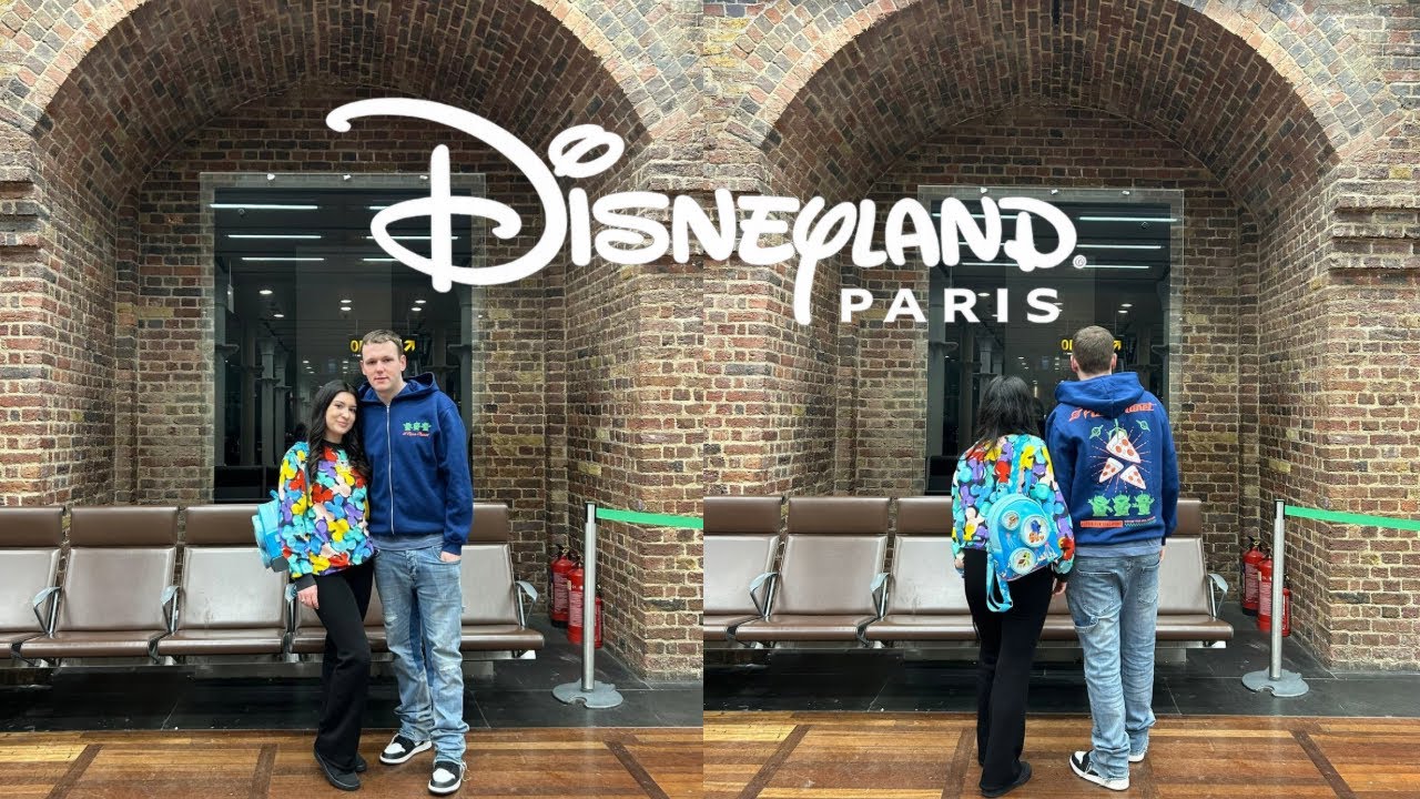 TRAVEL DAY TO DISNEYLAND PARIS| EUROSTAR| A NIGHT AT CAMPANILE| 🚝✨🏨🐭