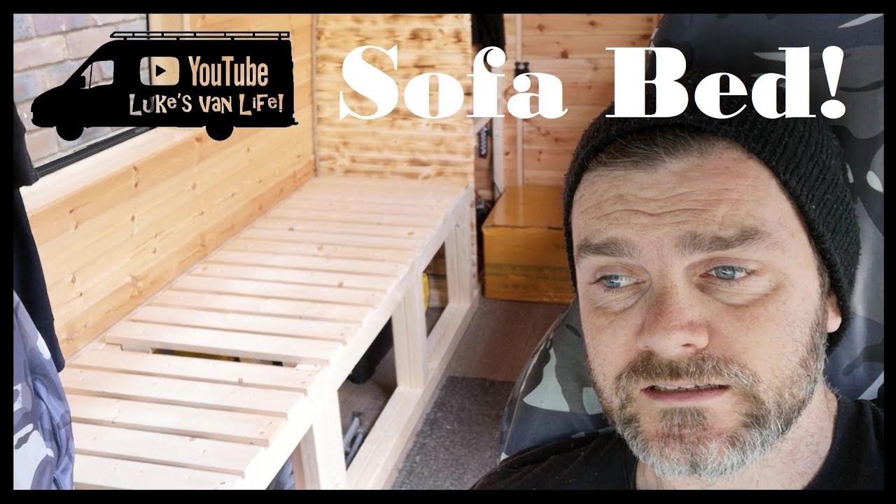 Building A Sofa/Bed In My Camper | Iveco Camper Build