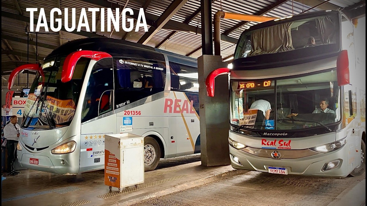 MOVIMENTAÇÃO RODOVIÁRIA EM TAGUATINGA: TARDE DE QUINTA-FEIRA