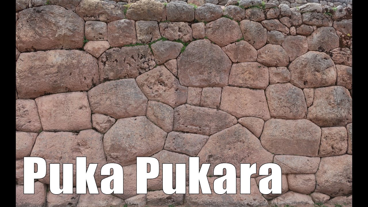 Puka Pukara. Peru. Polygonal masonry of the Inca