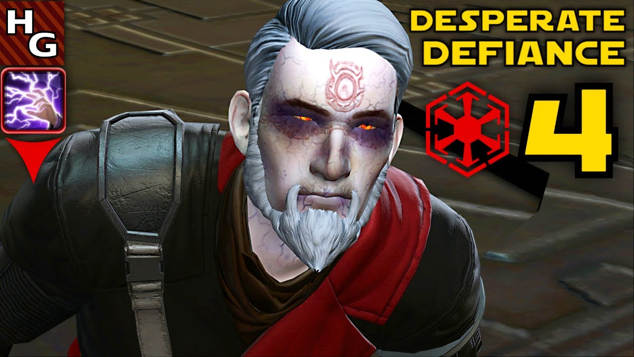 SWTOR ► Desperate Defiance (Finale) ► Sith Inquisitor [DS Male]
