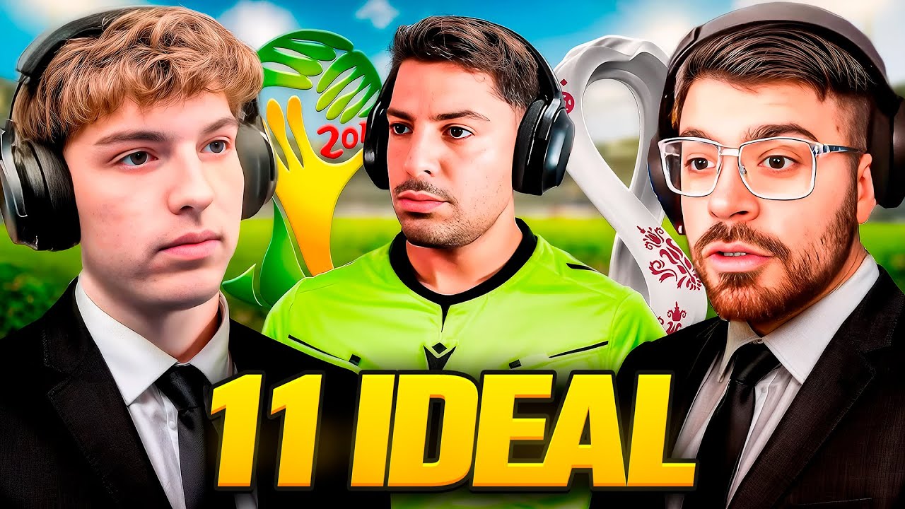 11 IDEAL (MUNDIAL 2014) vs. 11 IDEAL (MUNDIAL 2022) LA COBRA - CON ARBITRAJE: QUIEN SABE DE FUTBOL?