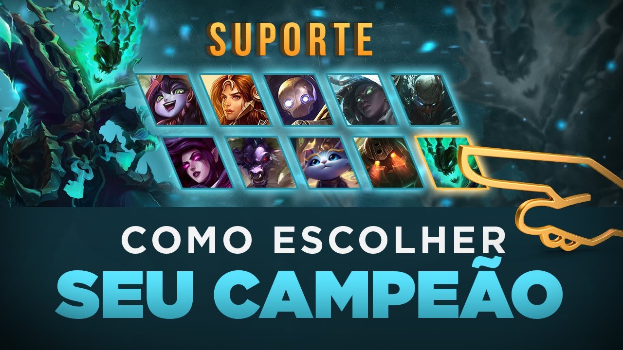 Como escolher seu Suporte -Tier list de Dificuldade (Série básicos do LoL)