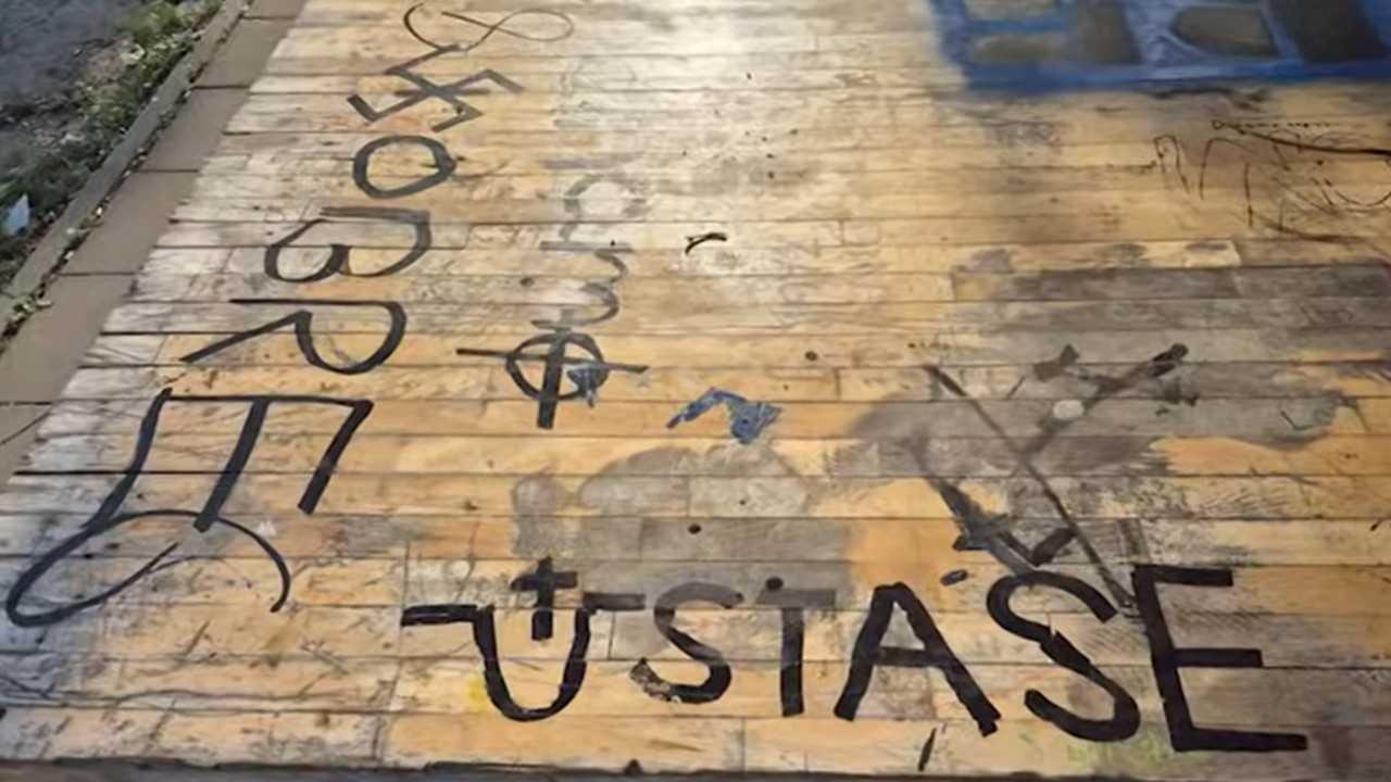 GRAFITI PROTIV SRBA U HRVATSKOJ Vlada osećanje nesigurnosti među srpskom zajednicom