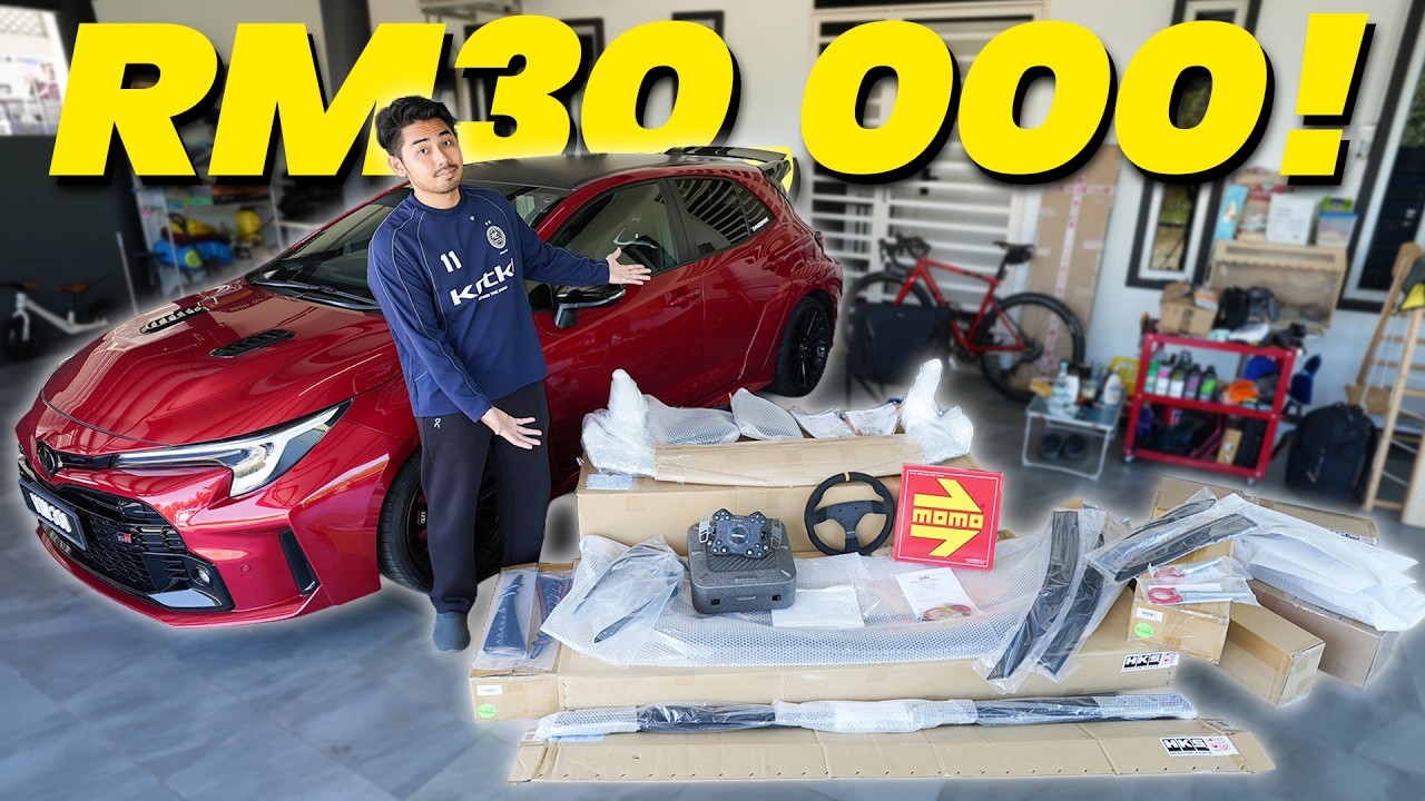 Projek GR Corolla dah mula dengan jajan dari Japan!