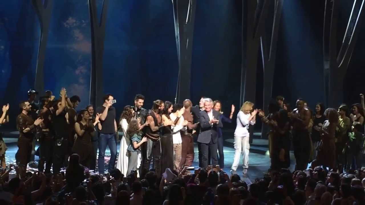 Dernière de Robin des Bois au Palais des congrès.