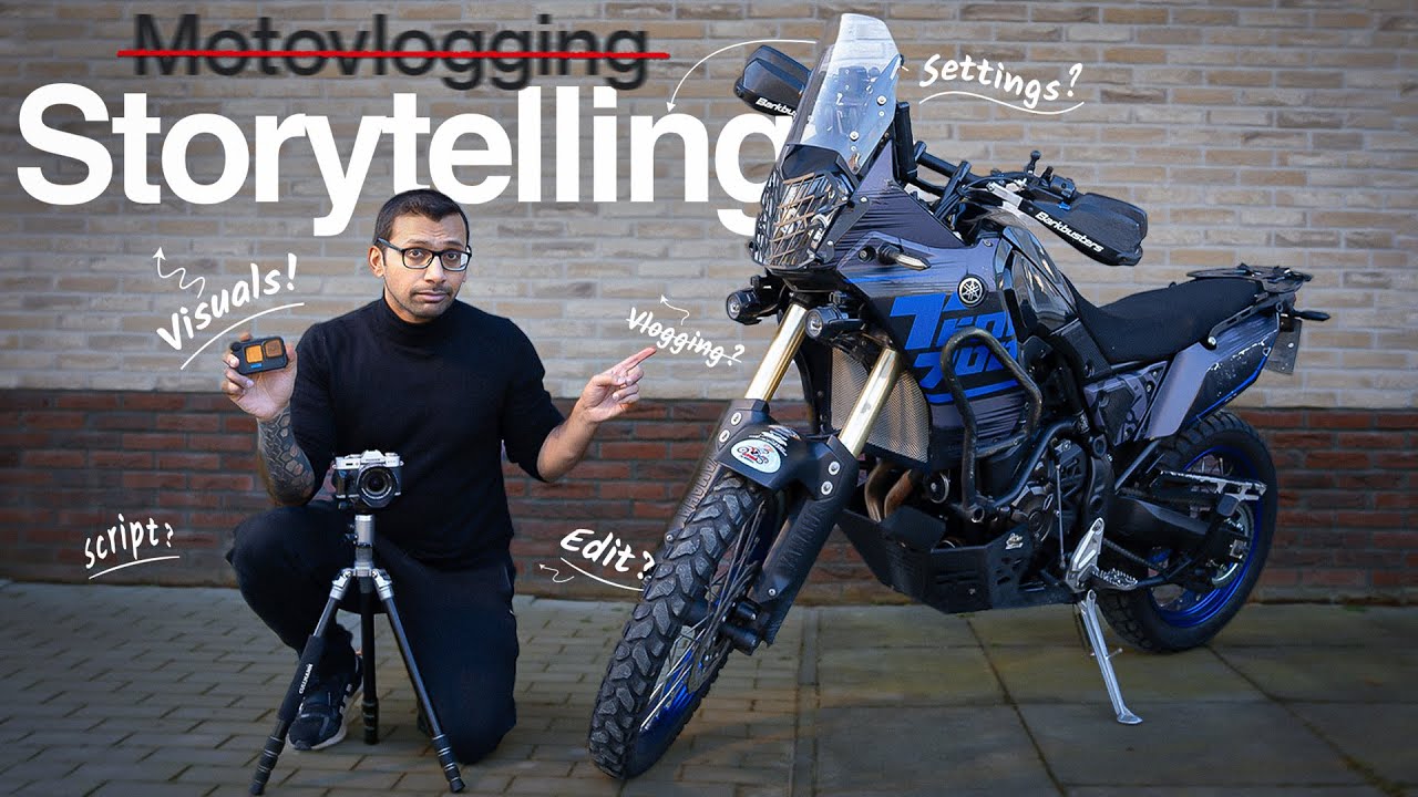 Motovlogging OR Storytelling ? A different approach. #motovlog