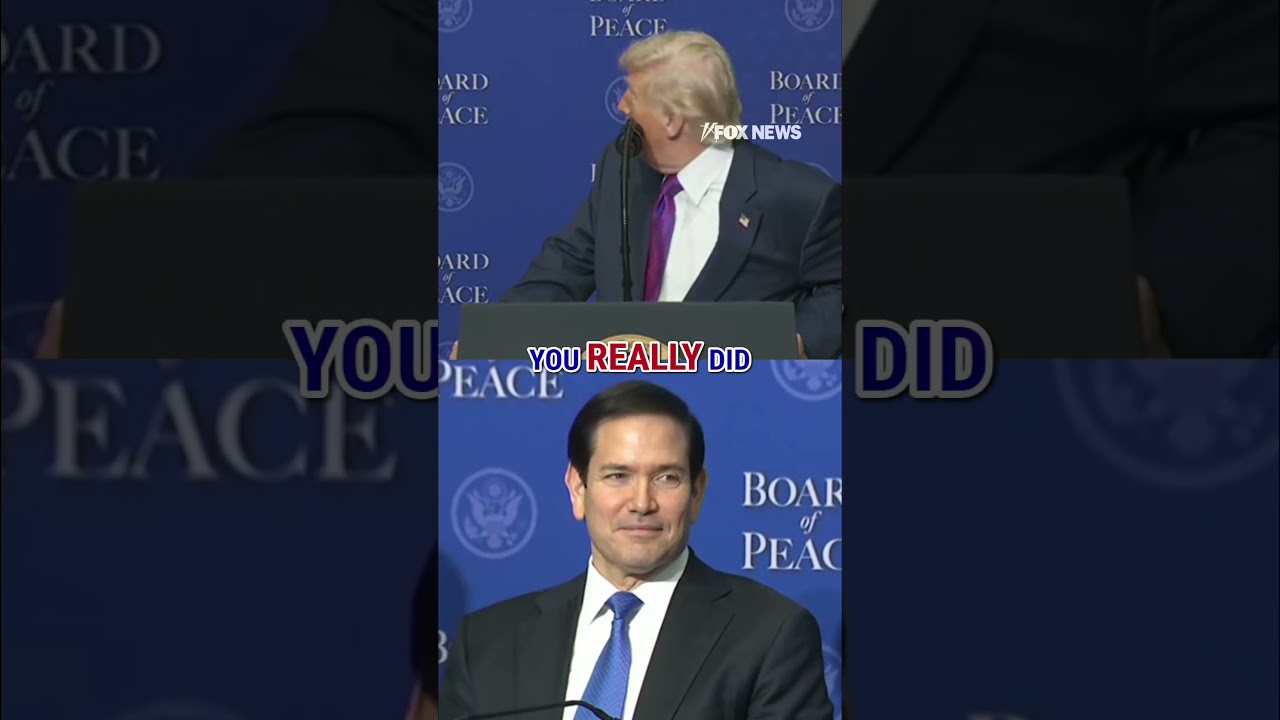 Trump touts 'FANTASTIC' Cabinet members in praise for Vance, Rubio #shorts
