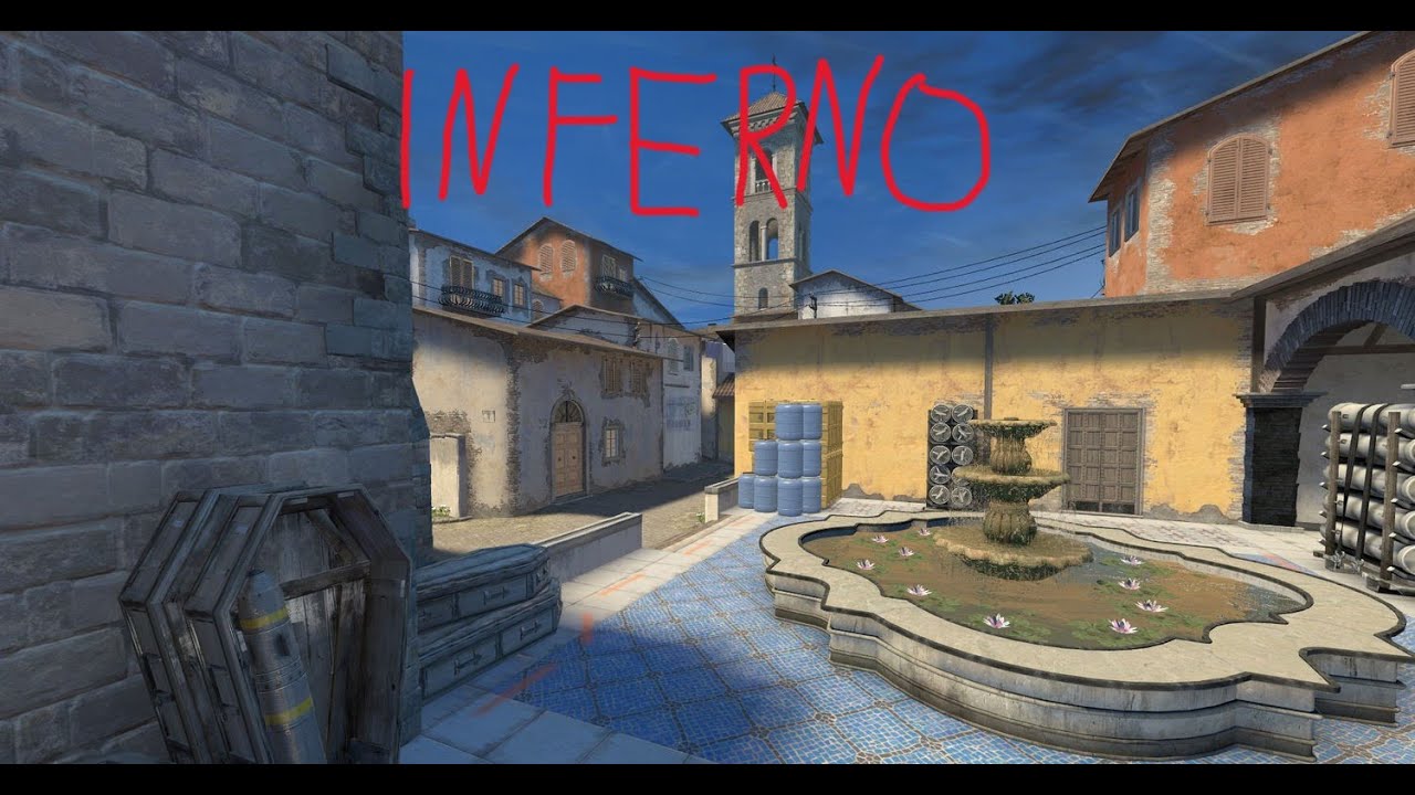 CS Source De_Inferno Gameplay