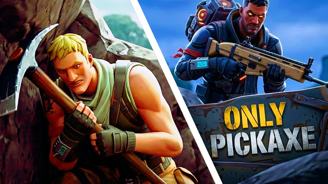 Pickaxe Only (Fortnite Challenge)