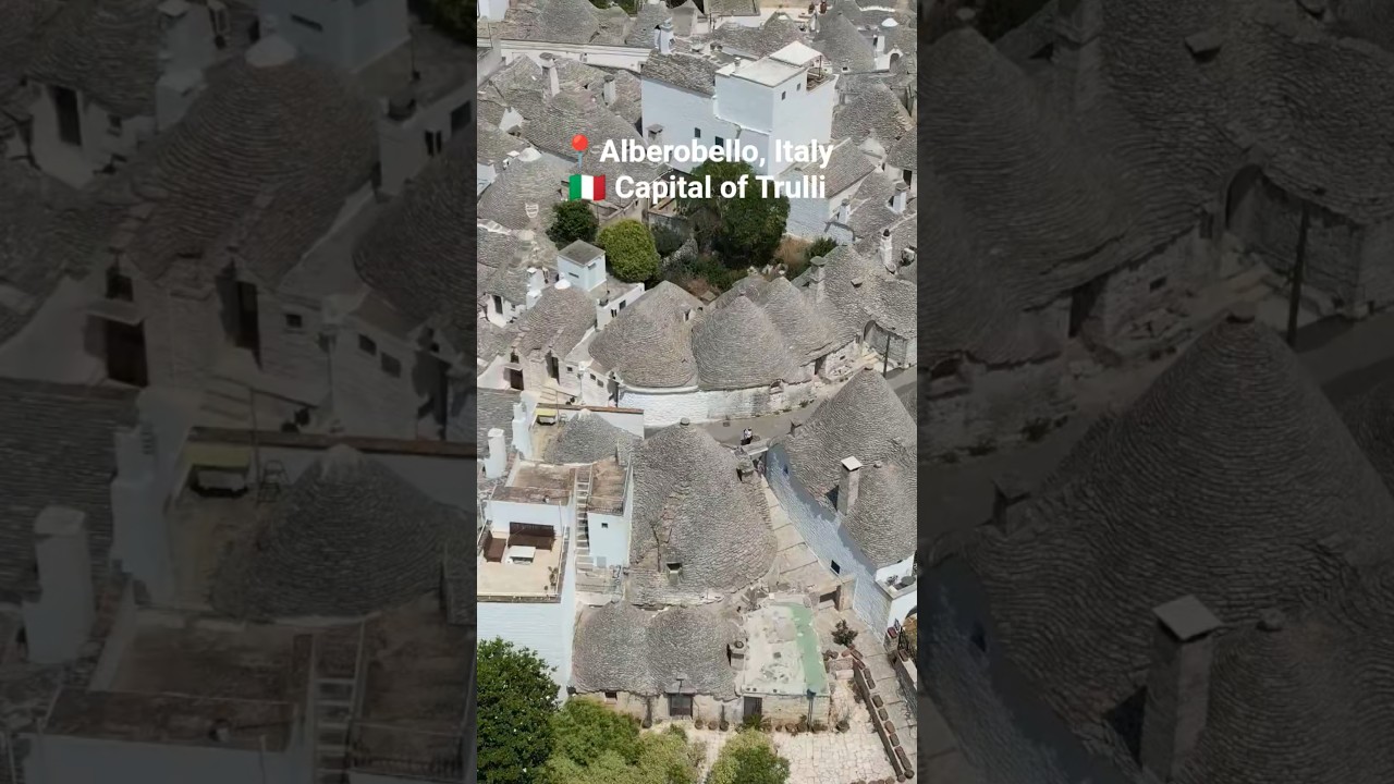 🇮🇹 Alberobello, Italy | 4K Drone Tour of the Trulli Capital
