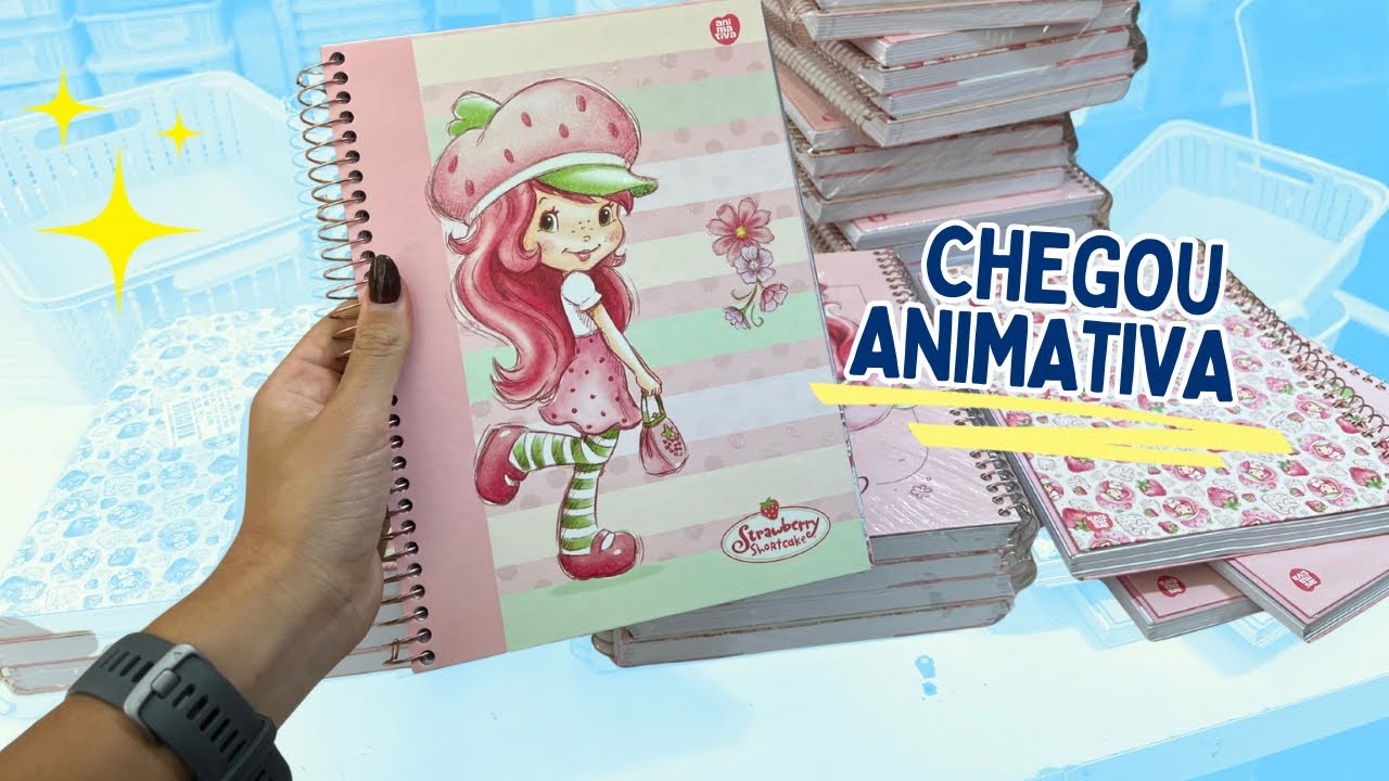 Reposição Animativa + Bastidores do Clube! 😍 Cadernos, Blocos e Capilara invadiram a Unicórnio! 🦄📦
