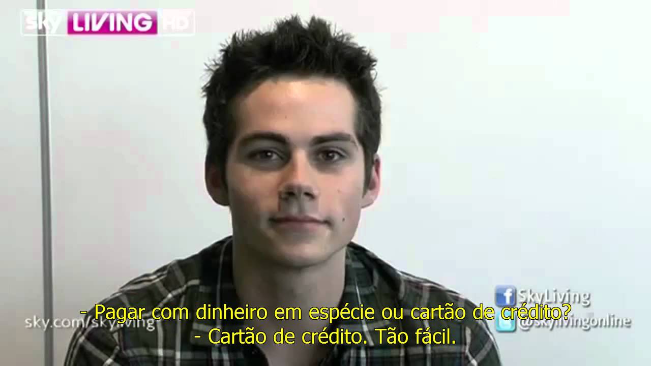 Dylan O'Brien Sky Living @teenwolfbr [LEGENDADO]