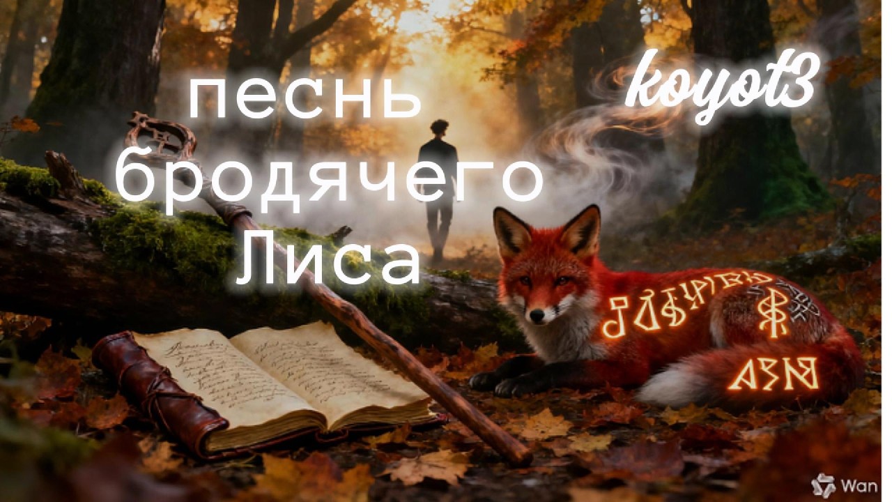 Песнь бродячего Лиса/Авторская песня/ буктрейлер