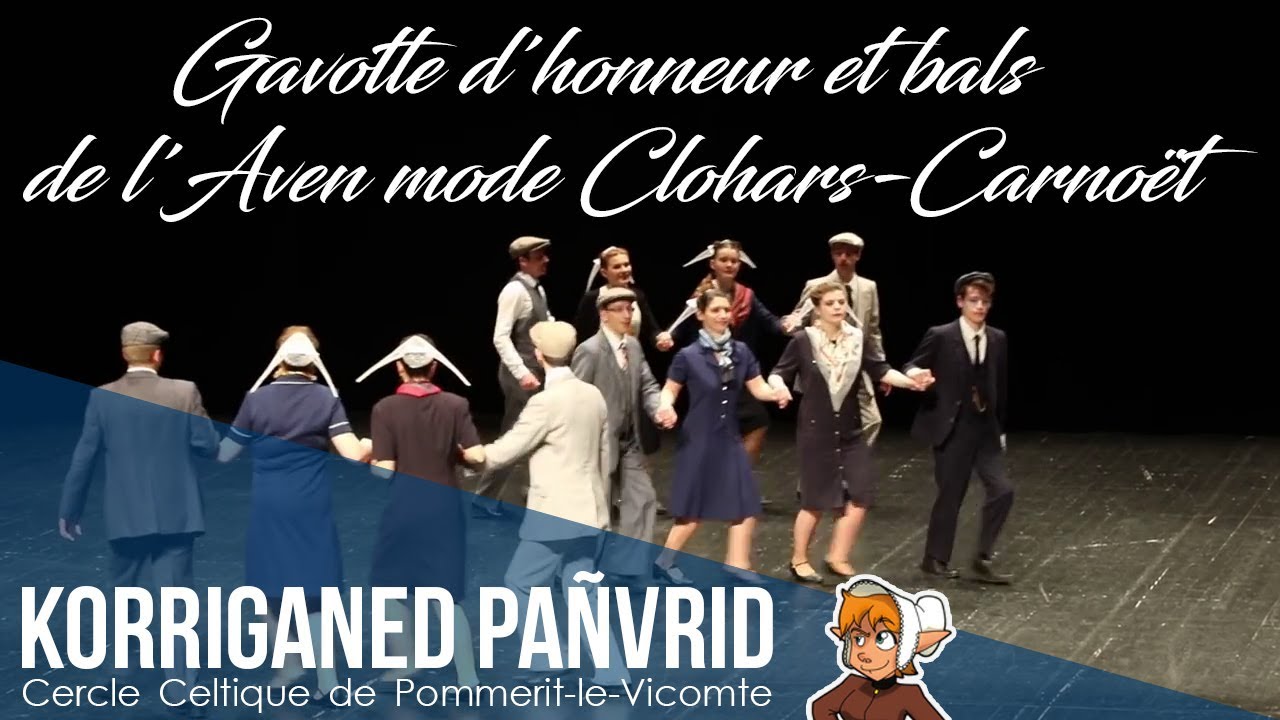 Korriganed Pañvrid - Tradi'Deiz 2019 - Gavotte d'honneur et bals de l'Aven mode Clohars-Carnoët