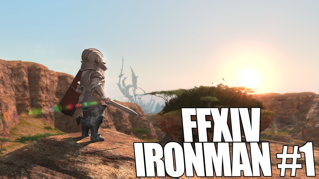 FFXIV...Ironman?? Let's Solo FFXIV (#1)