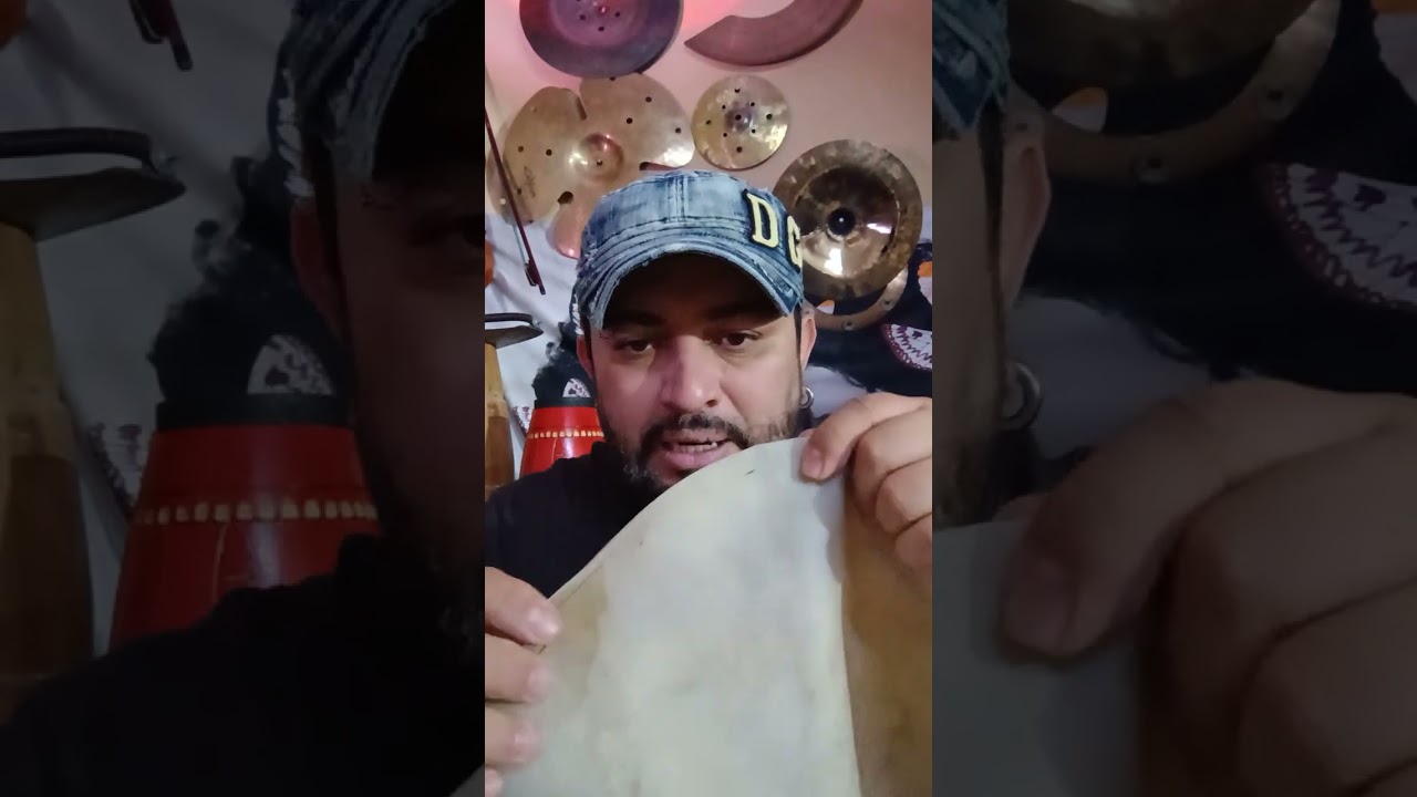 Como poner un cuero de conga, (facil armado)