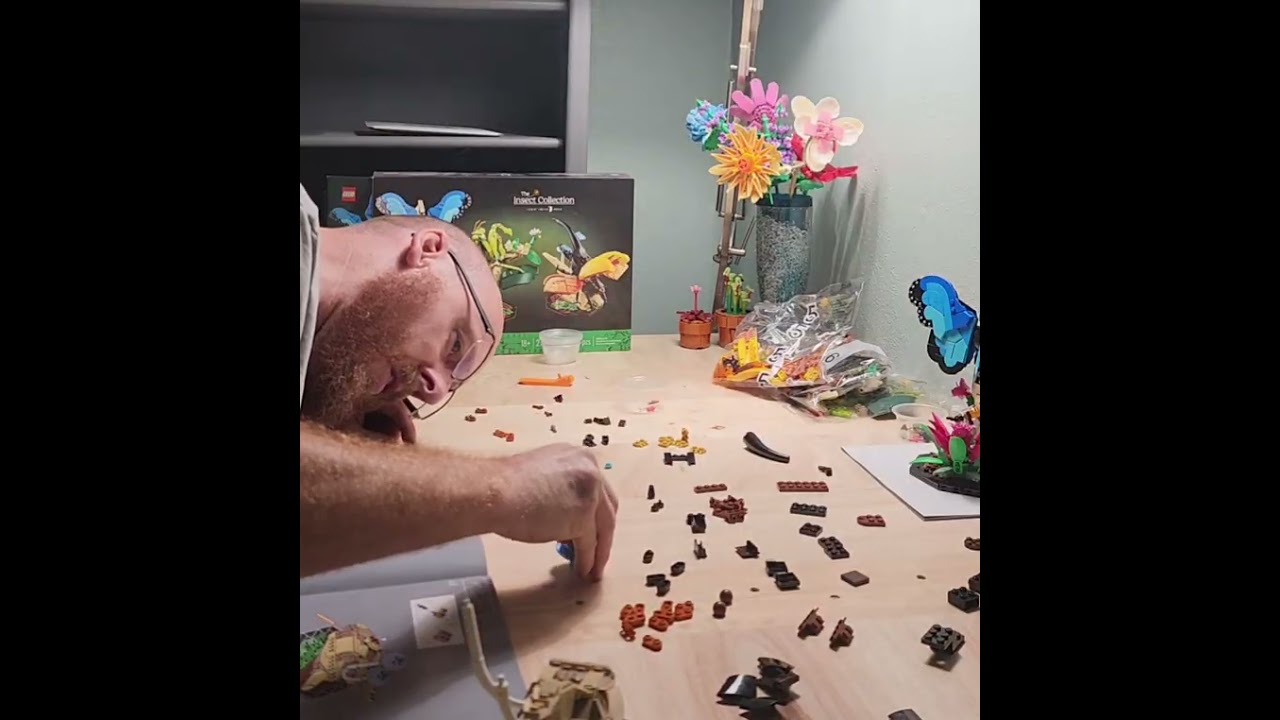 Building the LEGO Hercules Beetle (21342)- Part 2 of 3! 🪲