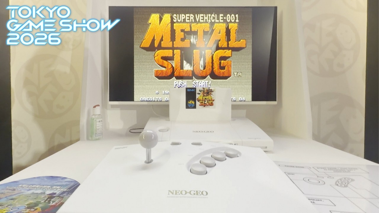 Metal Slug on NEOGEO AES+ Early Exclusive Gameplay TGS 2026