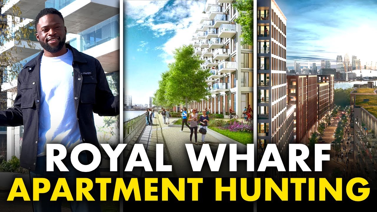 Apartment Hunting in Royal Wharf, London.