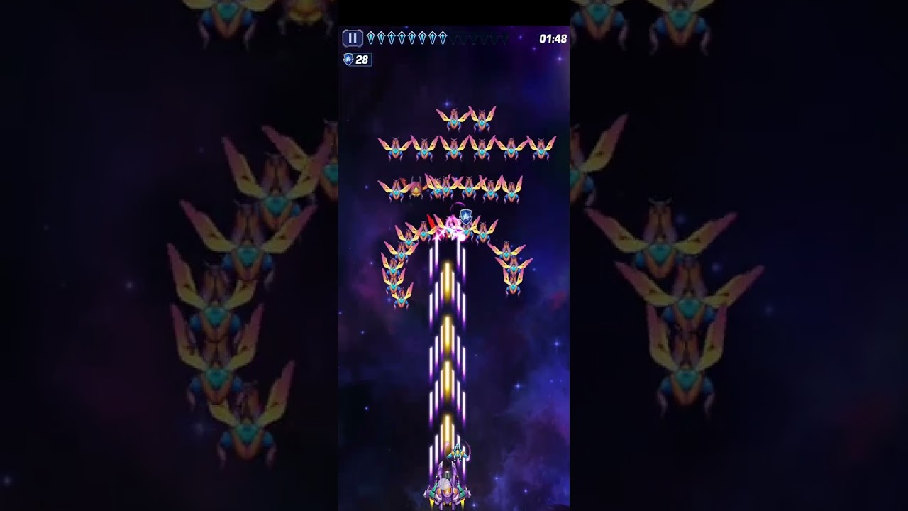 Game  fight in space